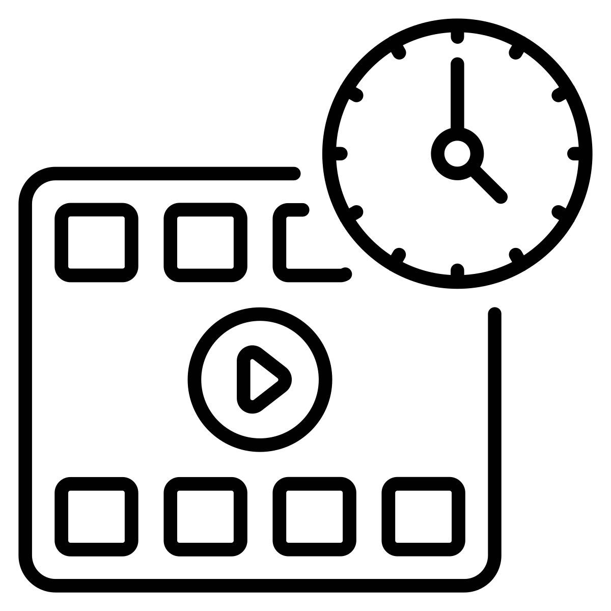 video time icon