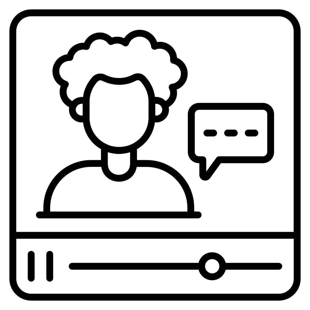 video tutorial icon