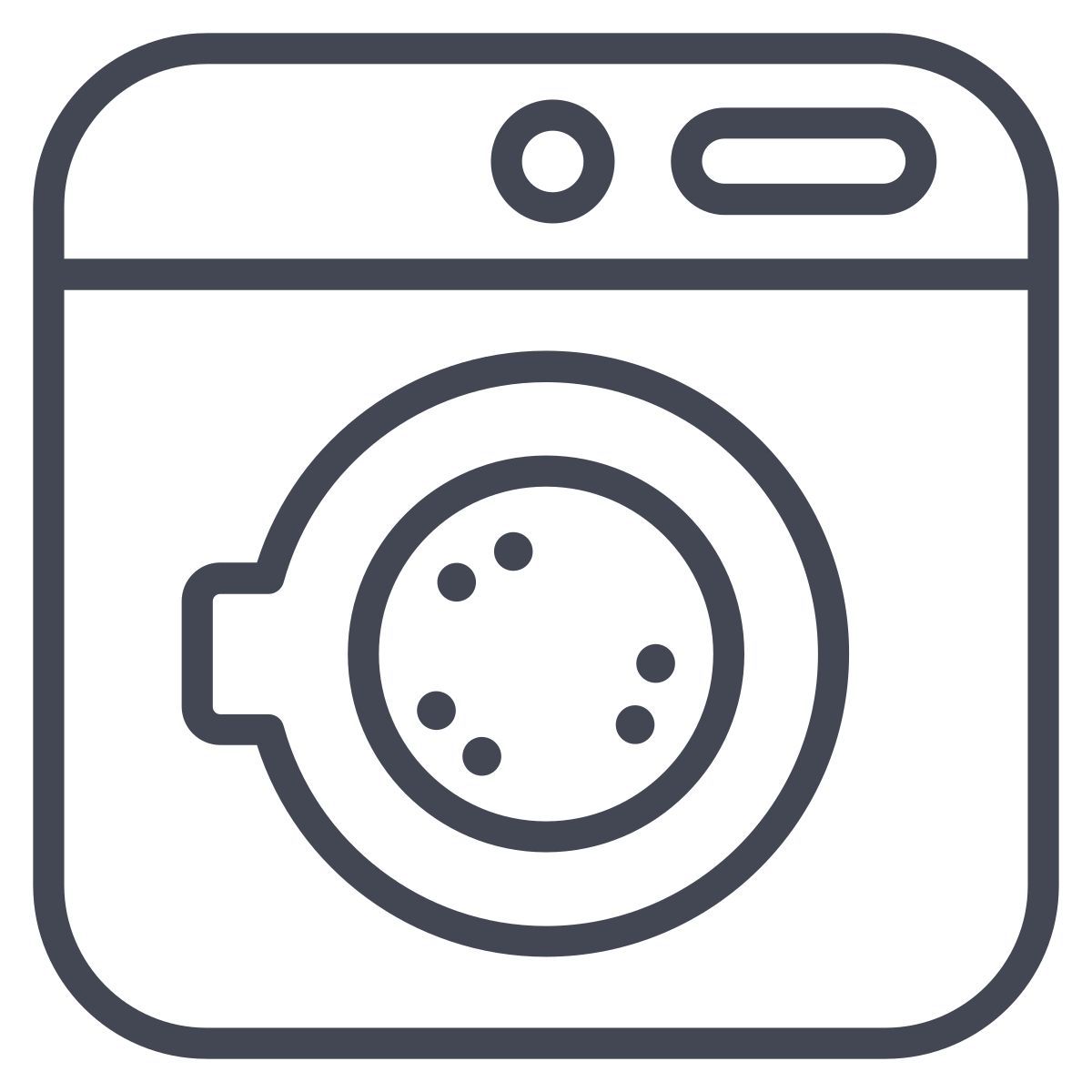 washing machine icon