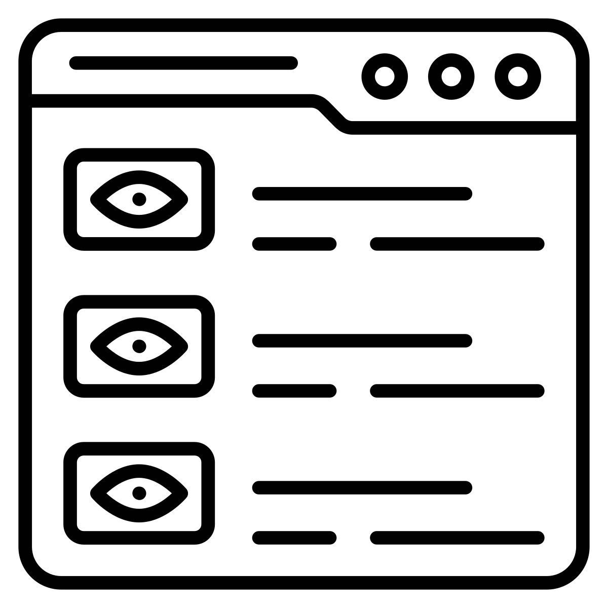 watch list icon