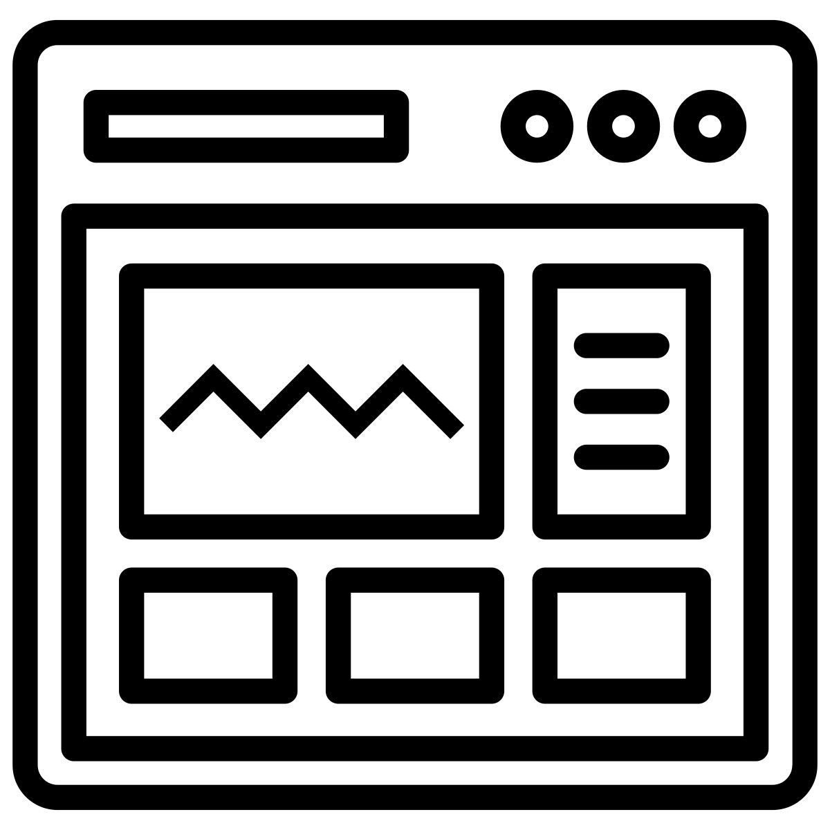 contenuto web icon