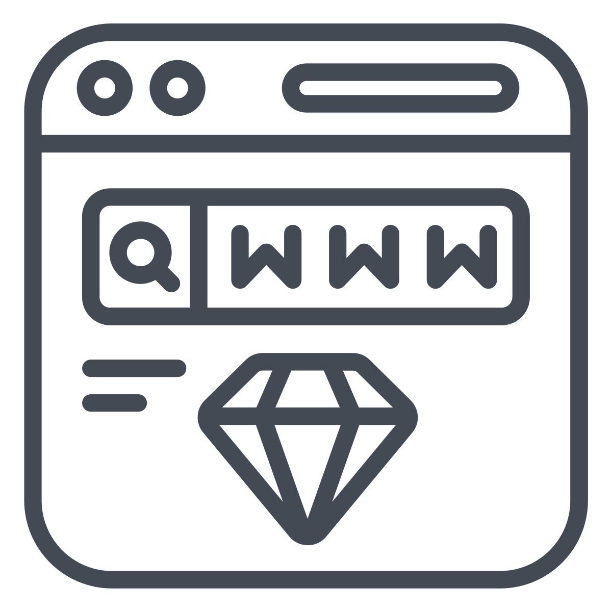 dominio web icon