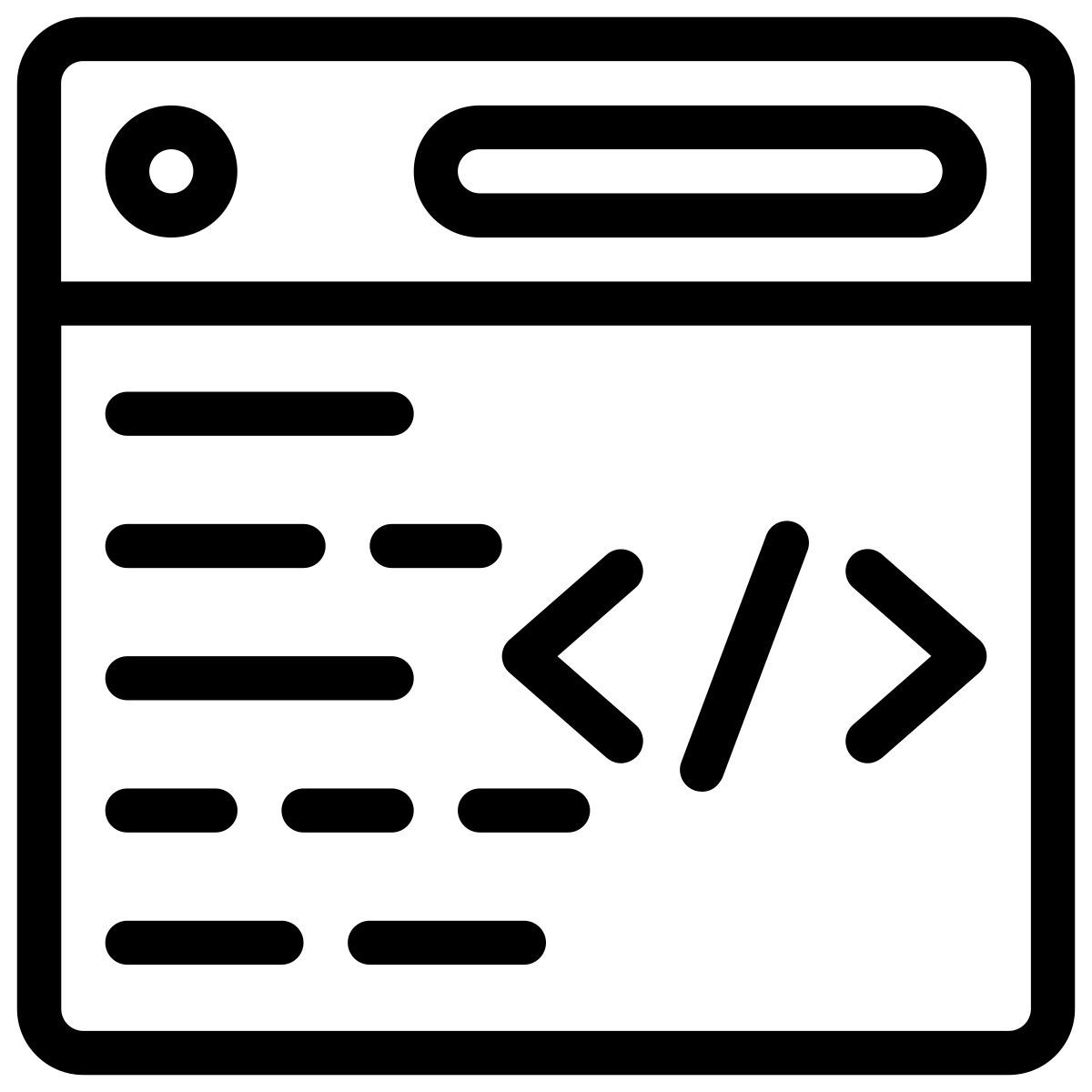 웹 편집기 icon