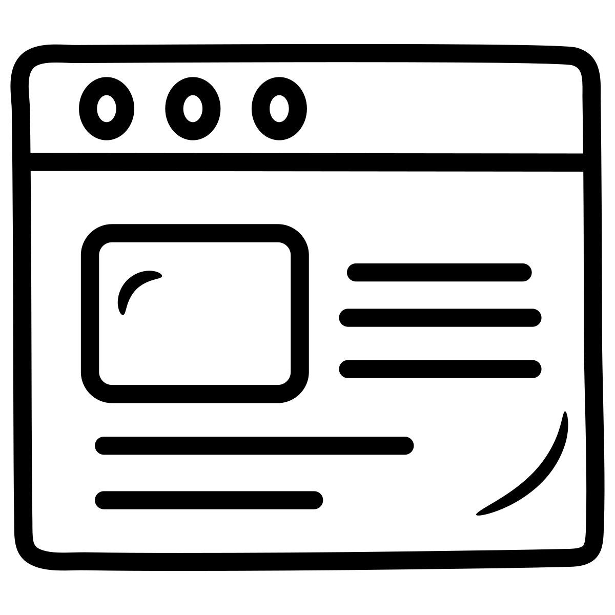 web infographics icon