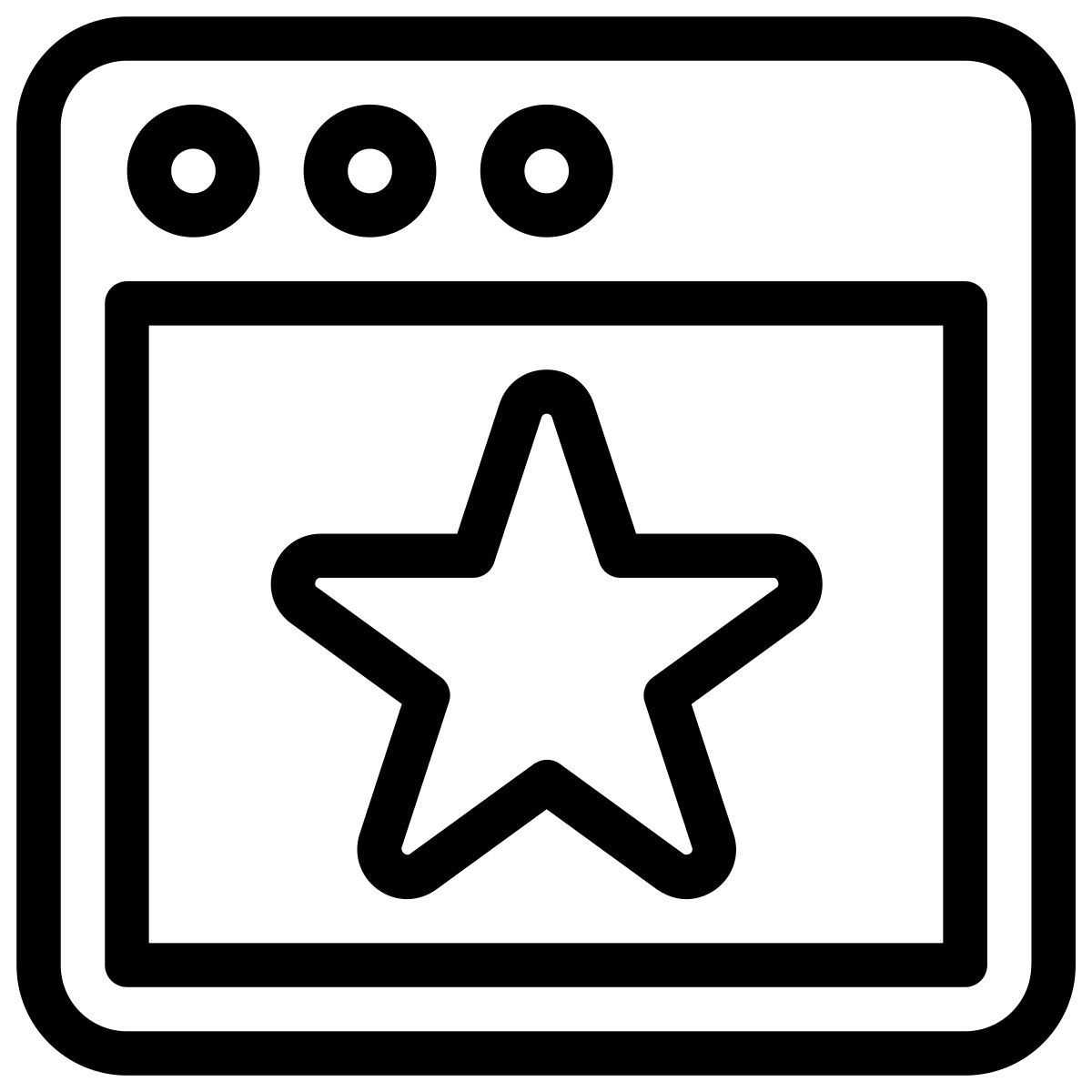 classificazione web icon