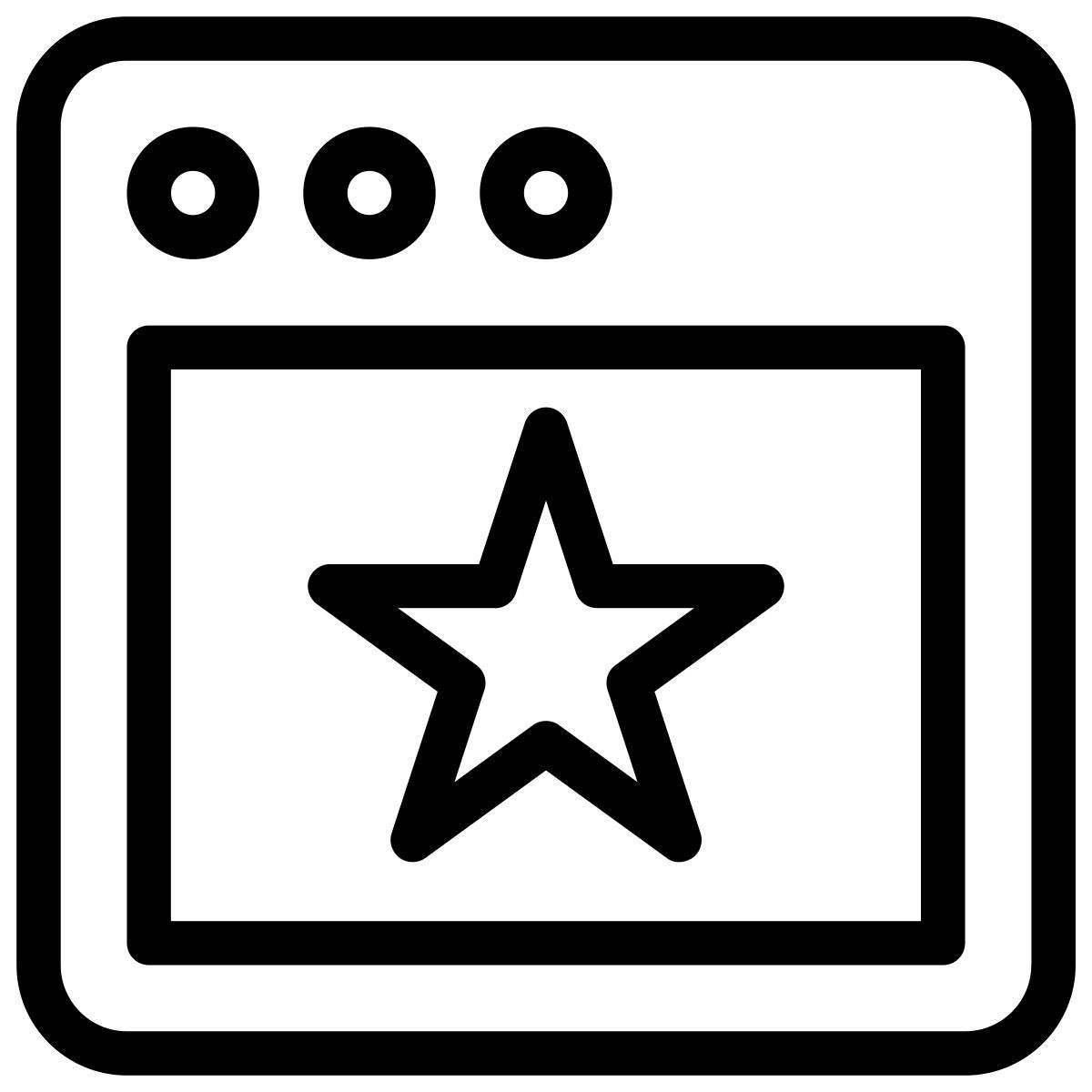 classificazione web icon