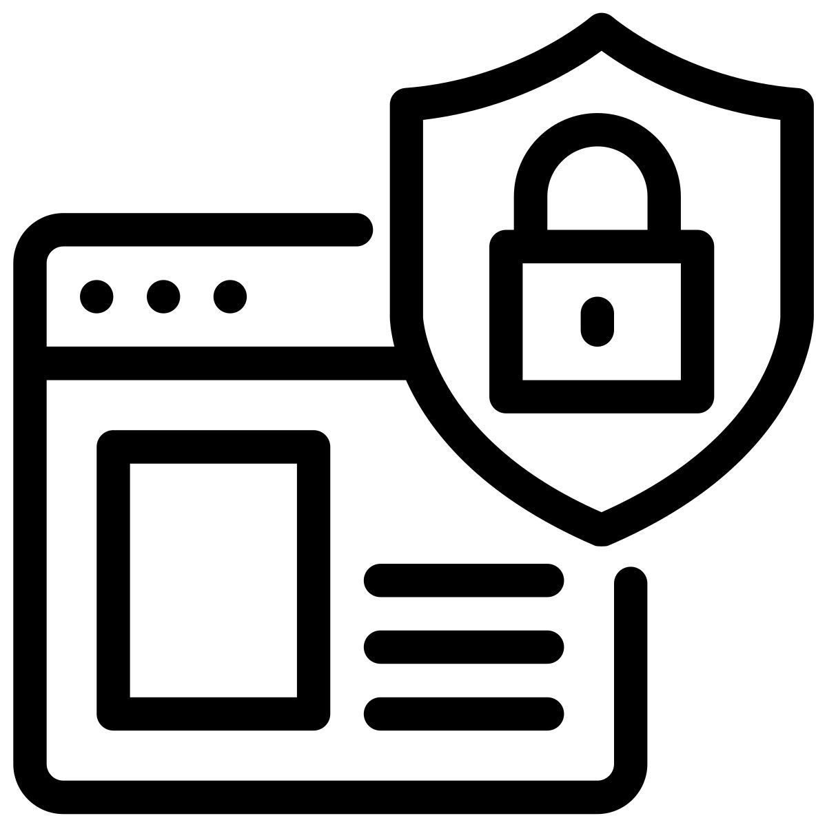 segurança na web icon