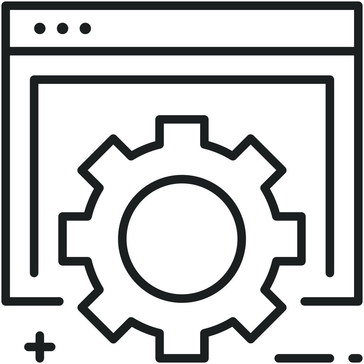 web setting icon