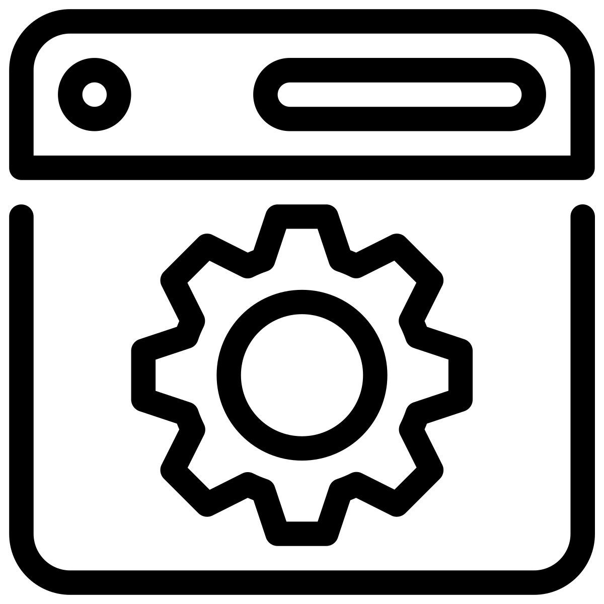web setting icon