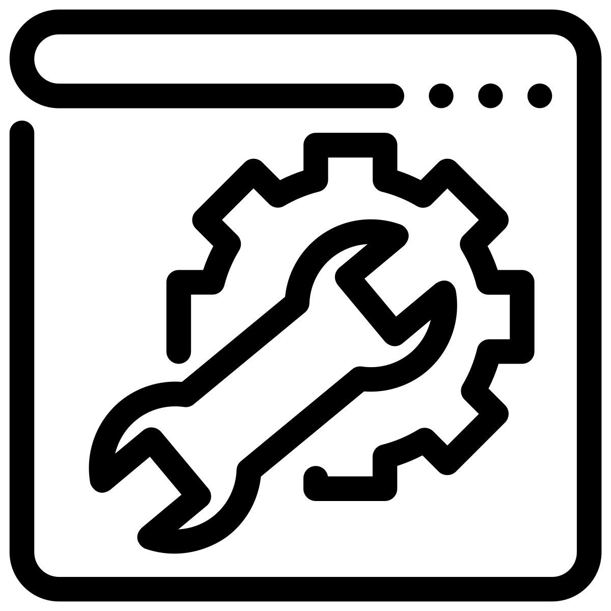 web setting icon