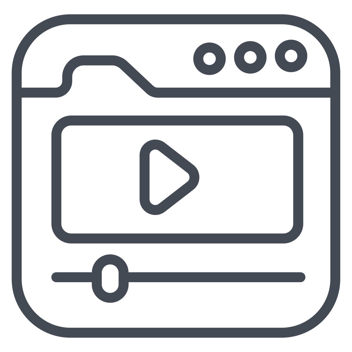 web video icon