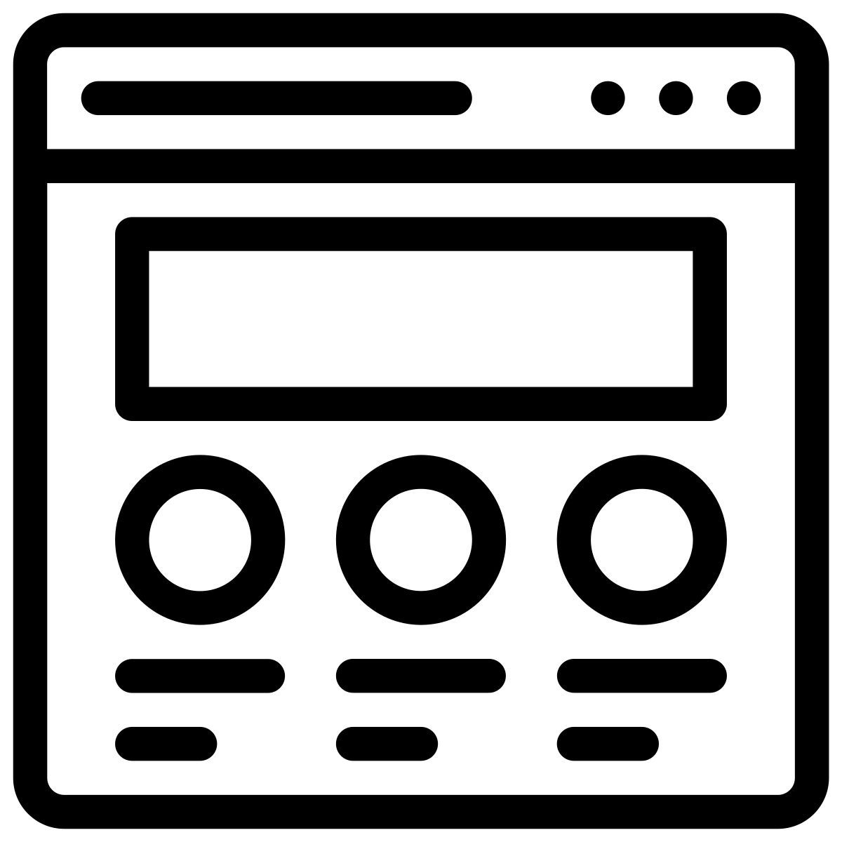 웹페이지 템플릿 icon