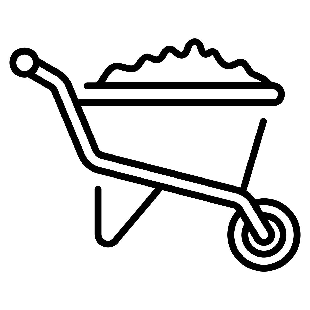 wheelbarrow icon