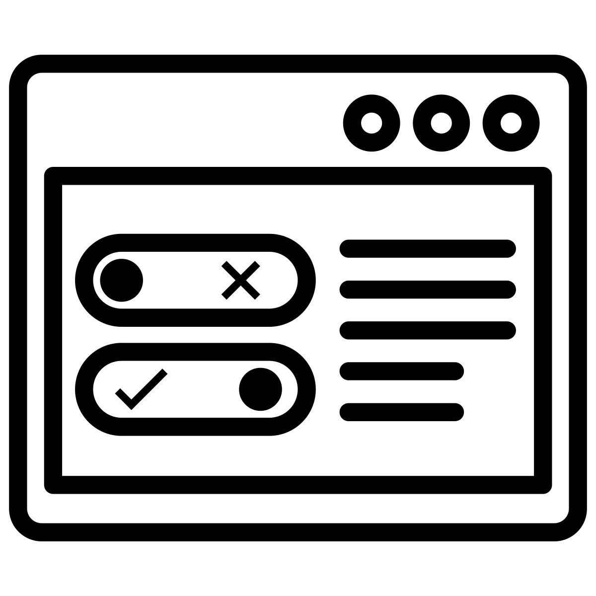 wireframe tools icon