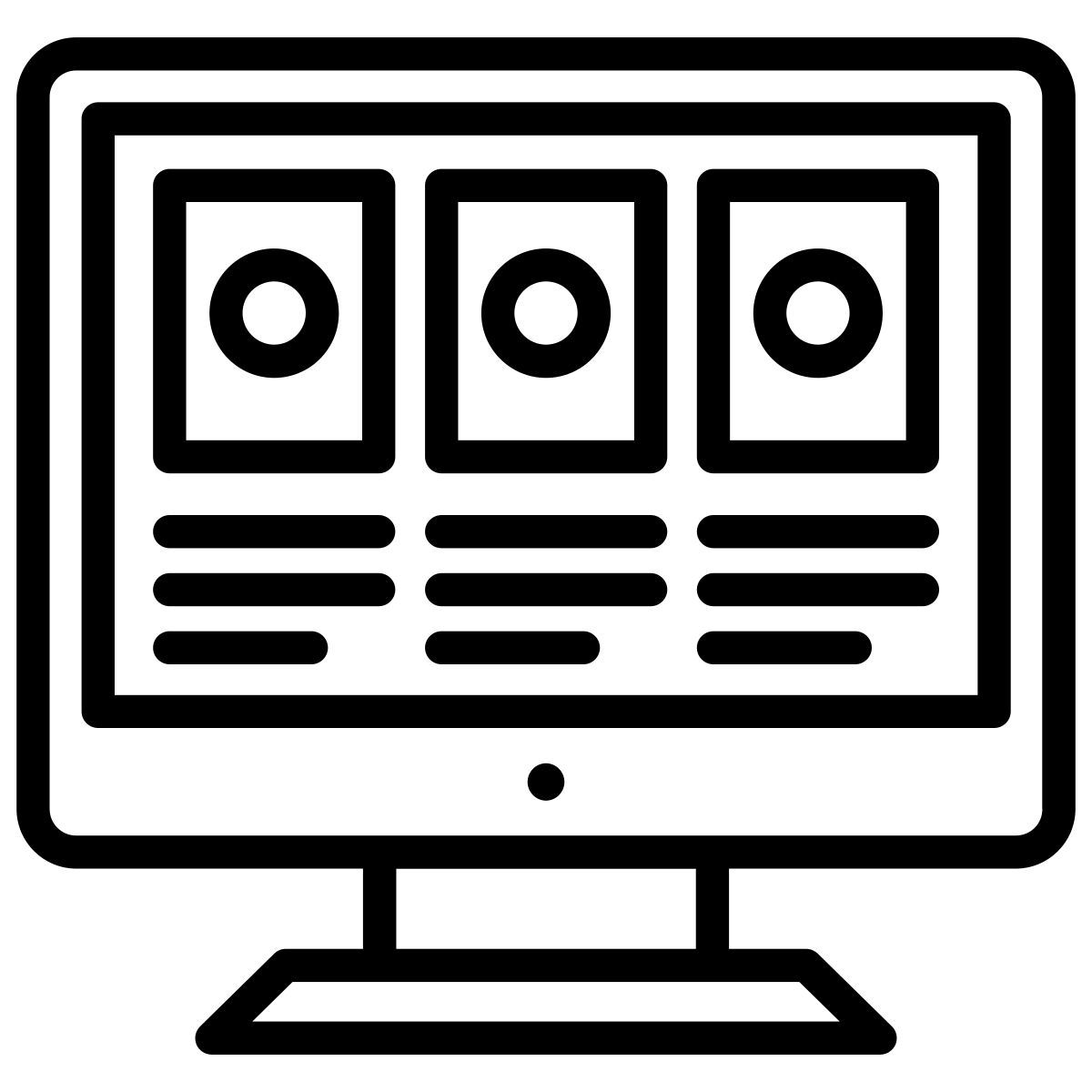 와이어프레임 icon