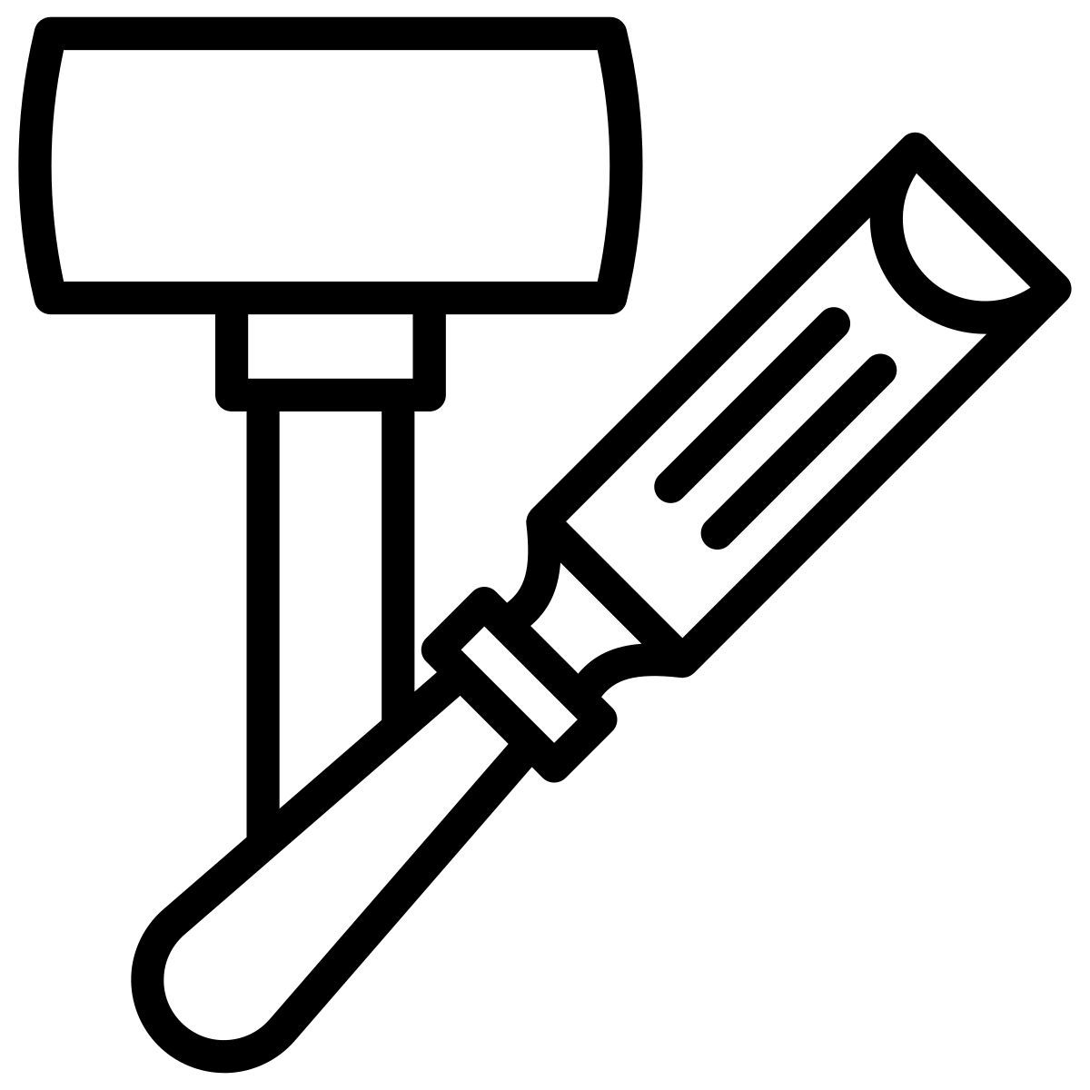 cincel para madera icon