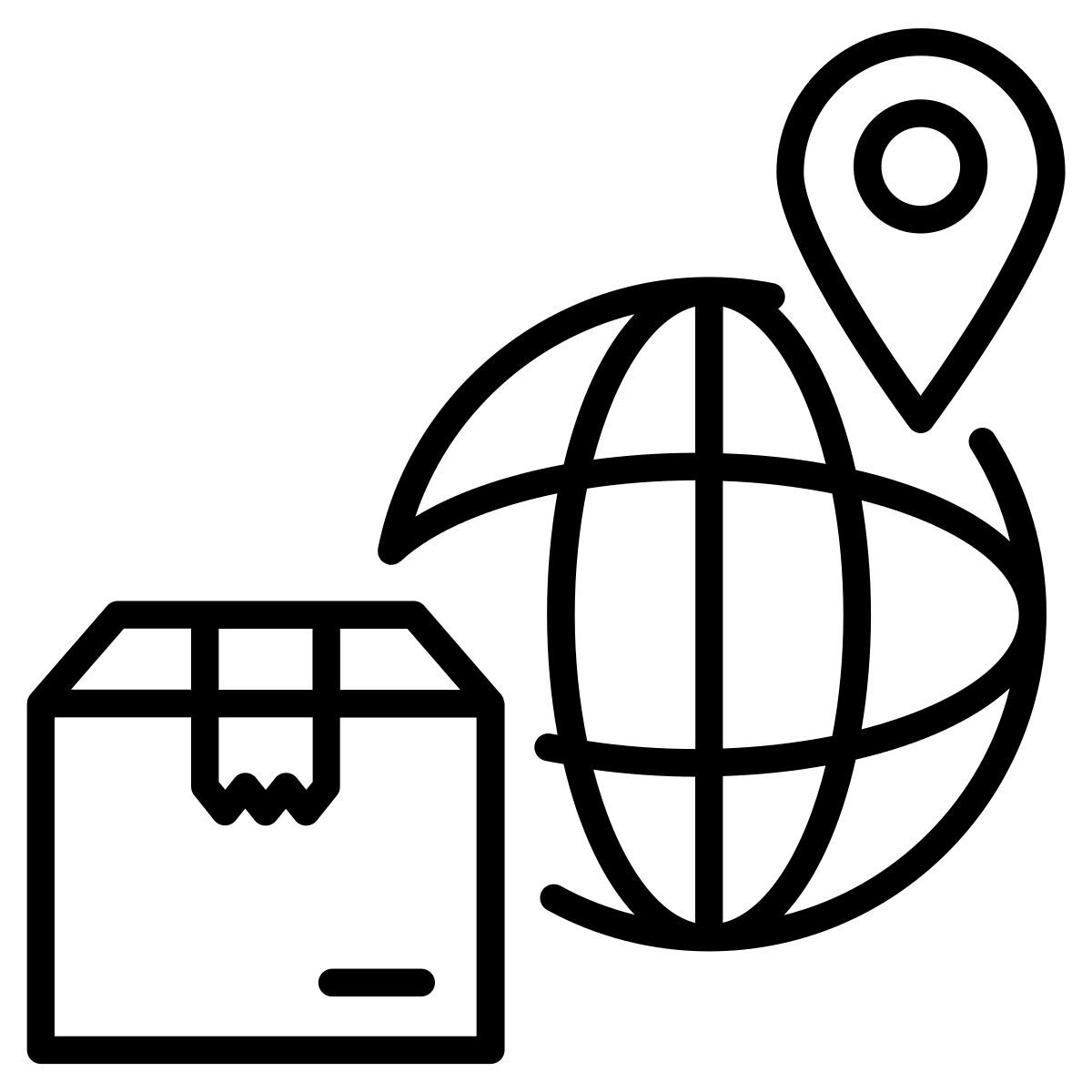 logistique mondiale icon