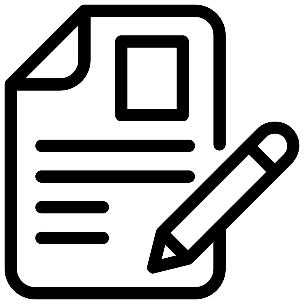 scrivi un curriculum icon