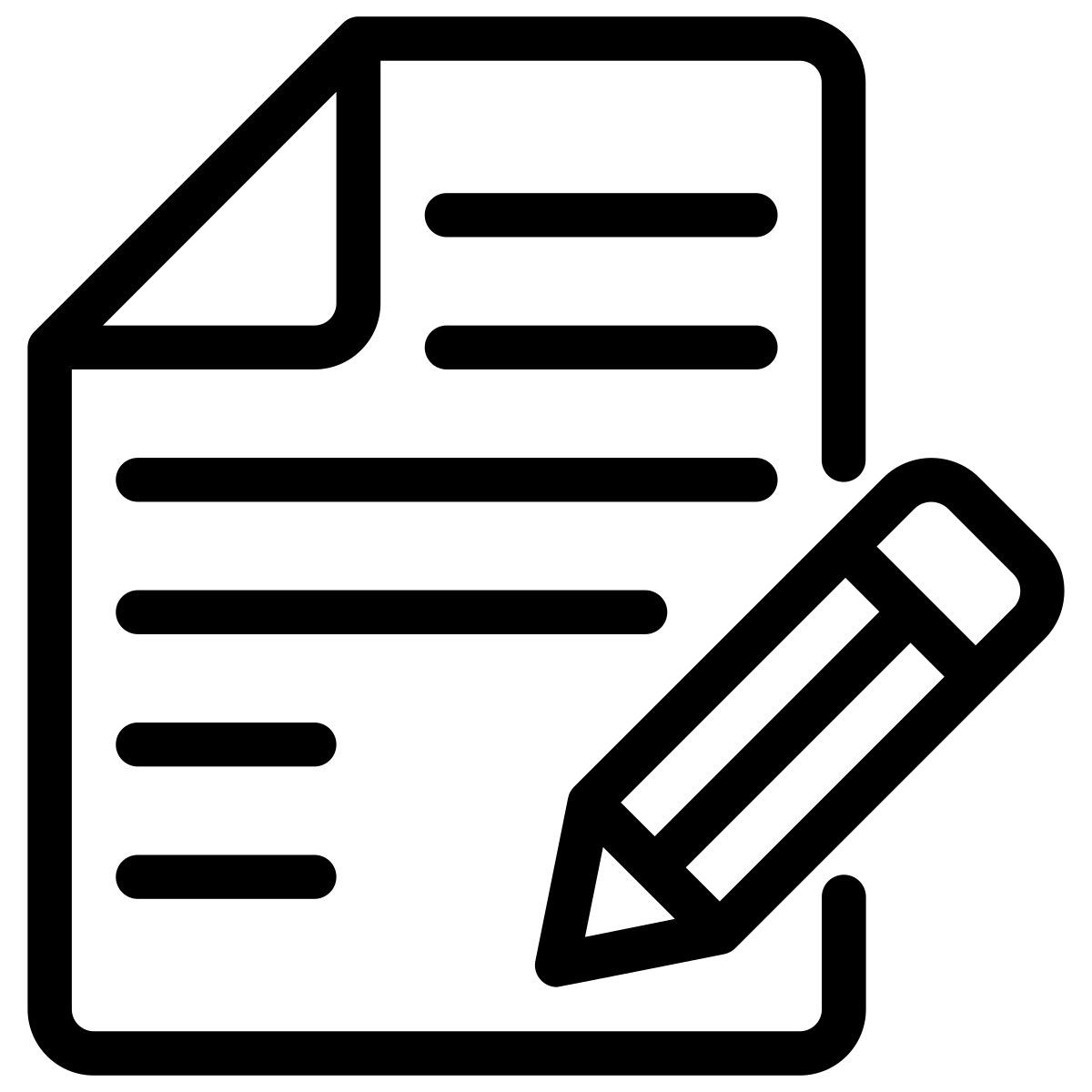 scrivi un curriculum icon