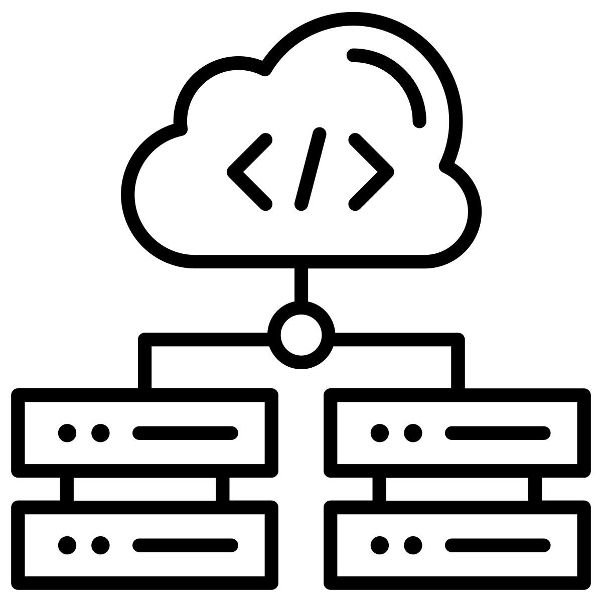 réseau défini par logiciel icon