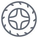 external Car-Tire-car-parts-outline-design-circle icon