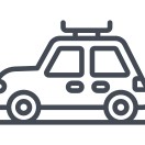 external Car-transportation-outline-design-circle icon
