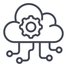external Cloud-Computing-design-thinking-outline-design-circle icon