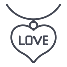 external Love-Locket-love-outline-design-circle icon