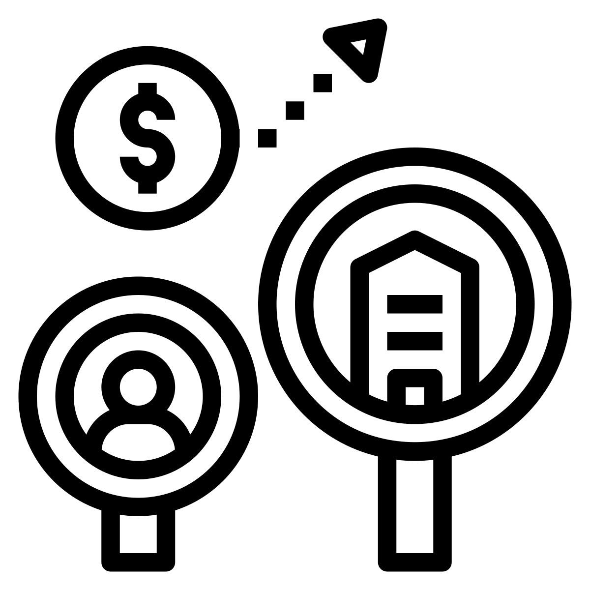 attività commerciale icon