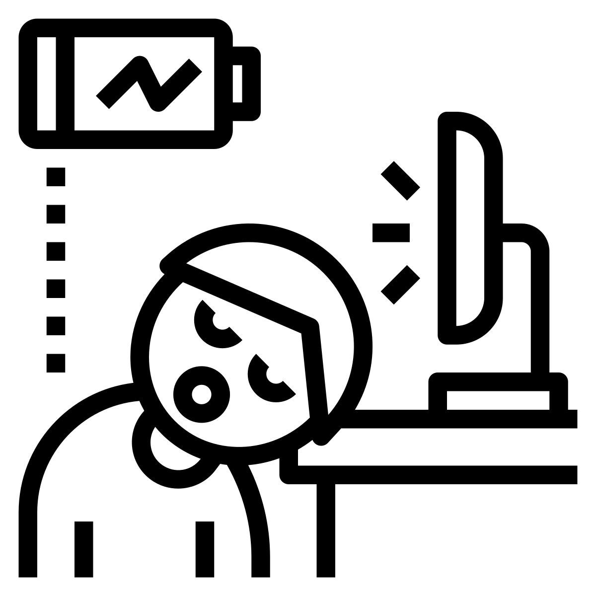 exhaustion icon