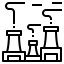 external factory-industrial-revolution-outline-geotatah-2 icon