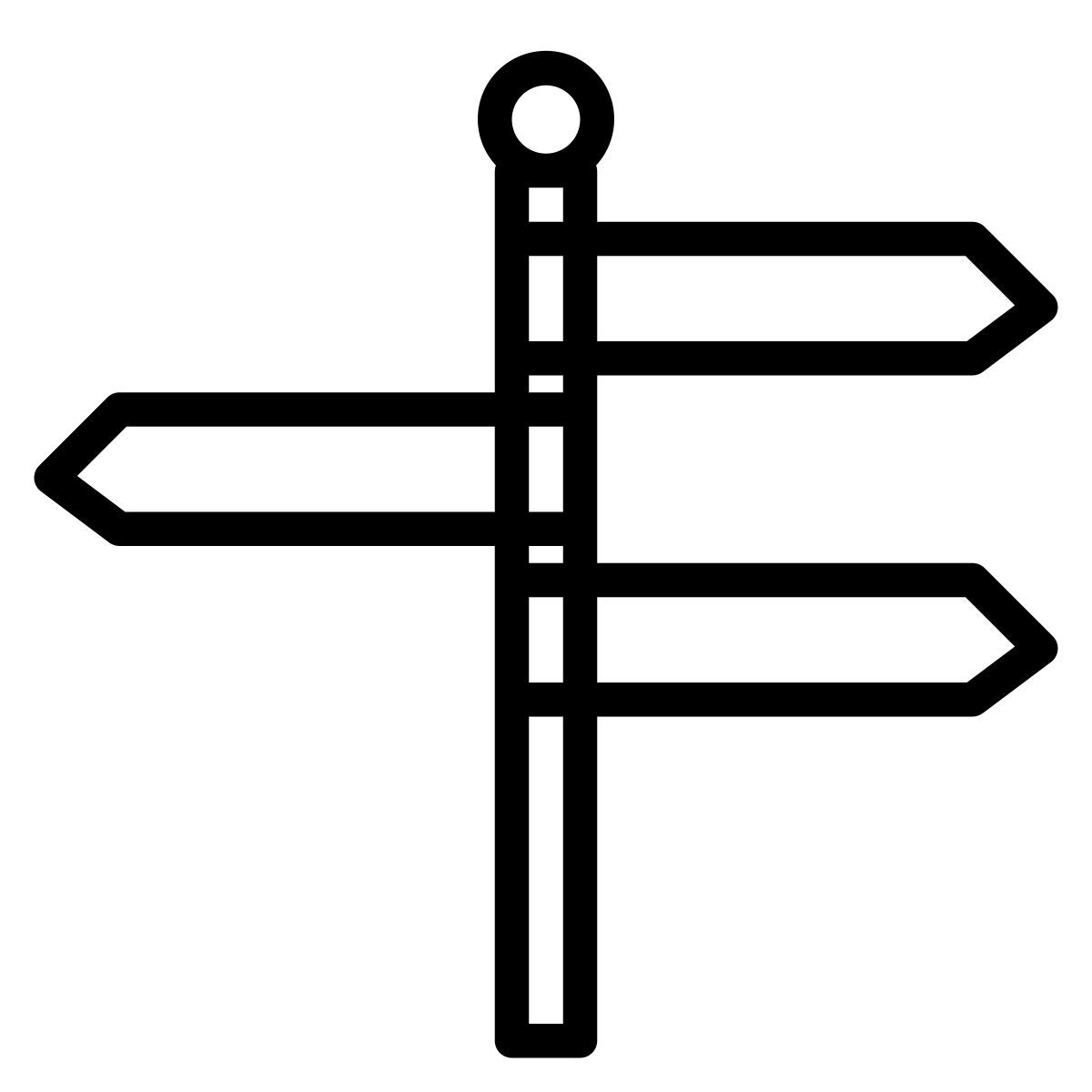 sign post icon