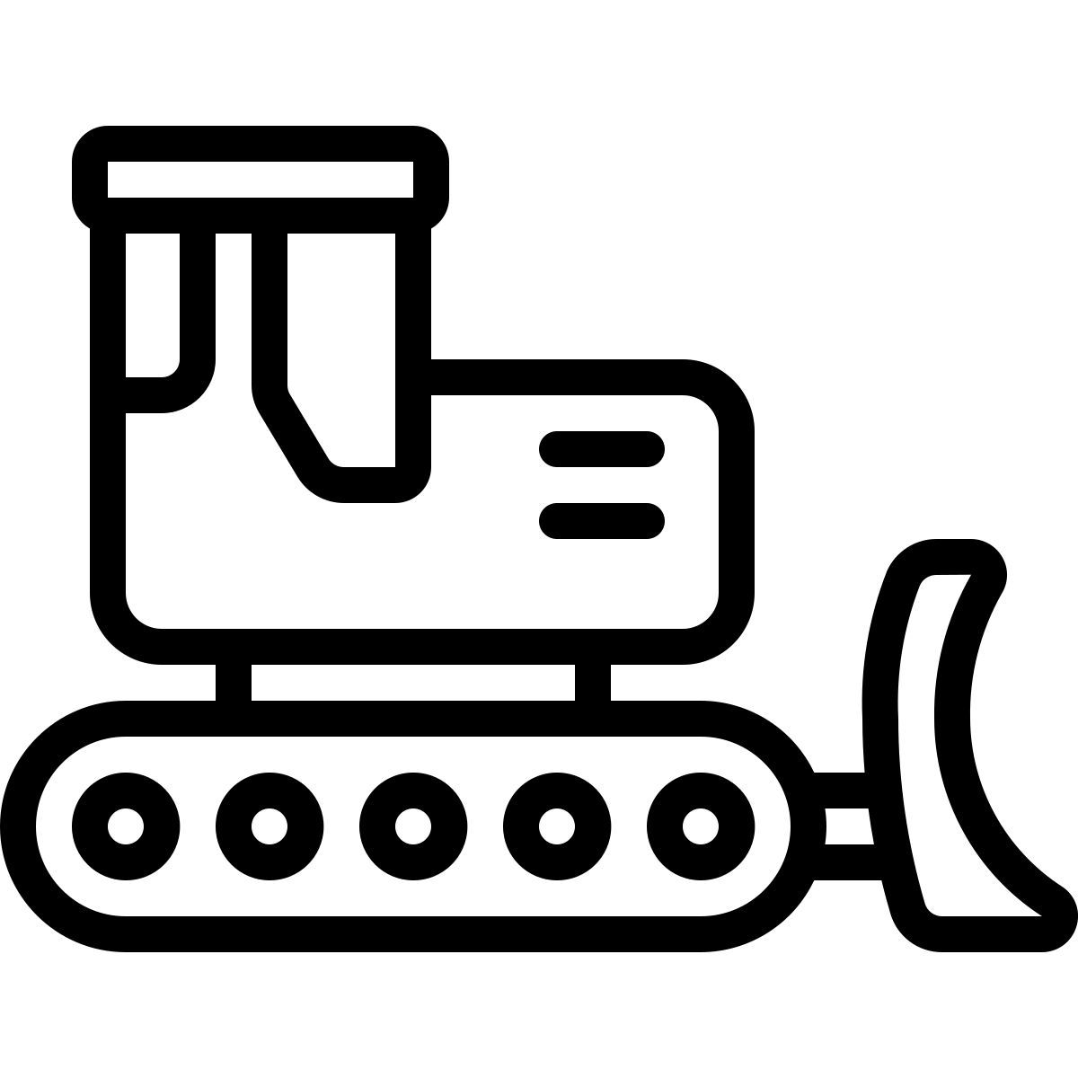 bulldozer icon