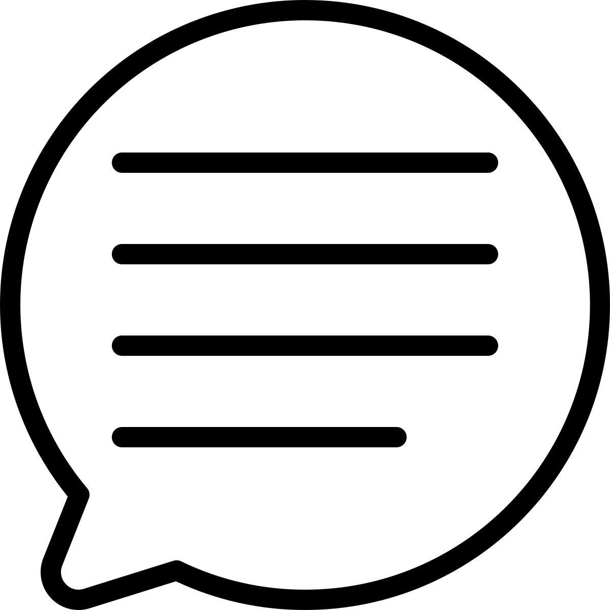 message icon