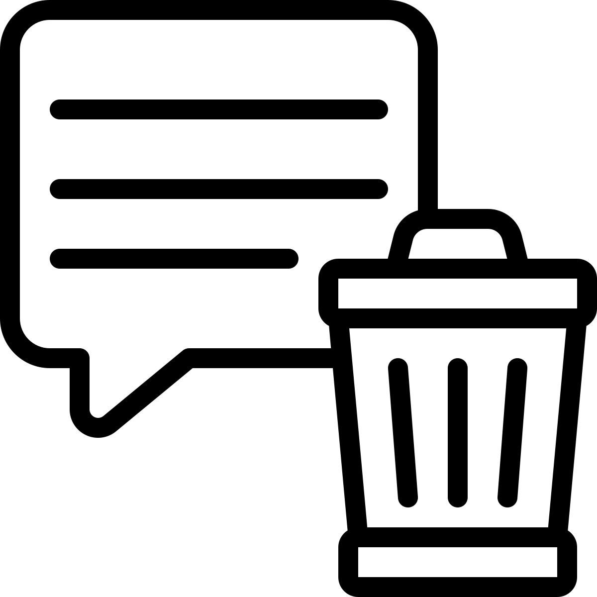 削除 icon