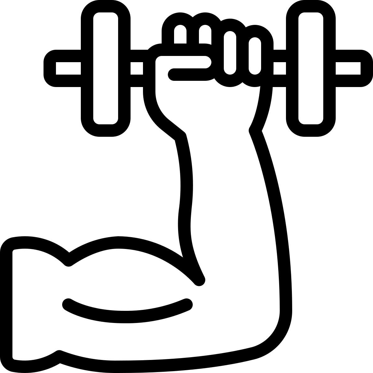 dumbbell icon