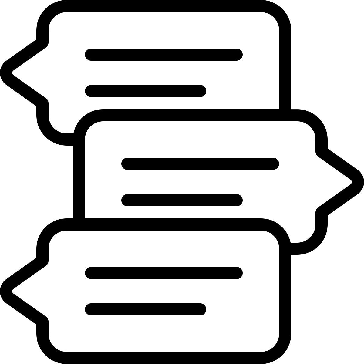 메시지 icon