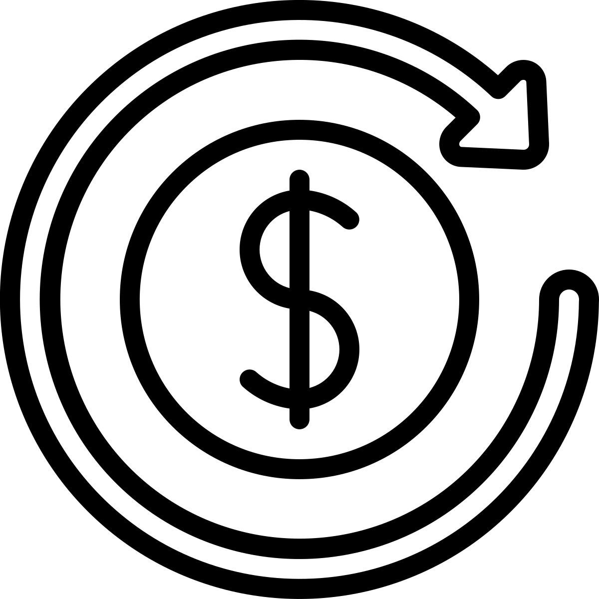 возврат icon