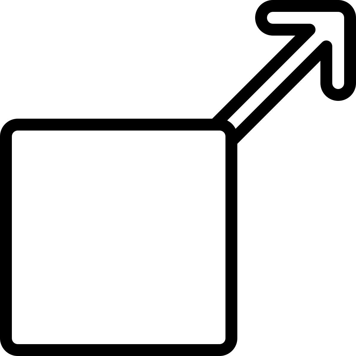 прямоугольник со скругленными углами icon