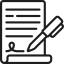 external-contract-banking-outline-outline-juicy-fish
