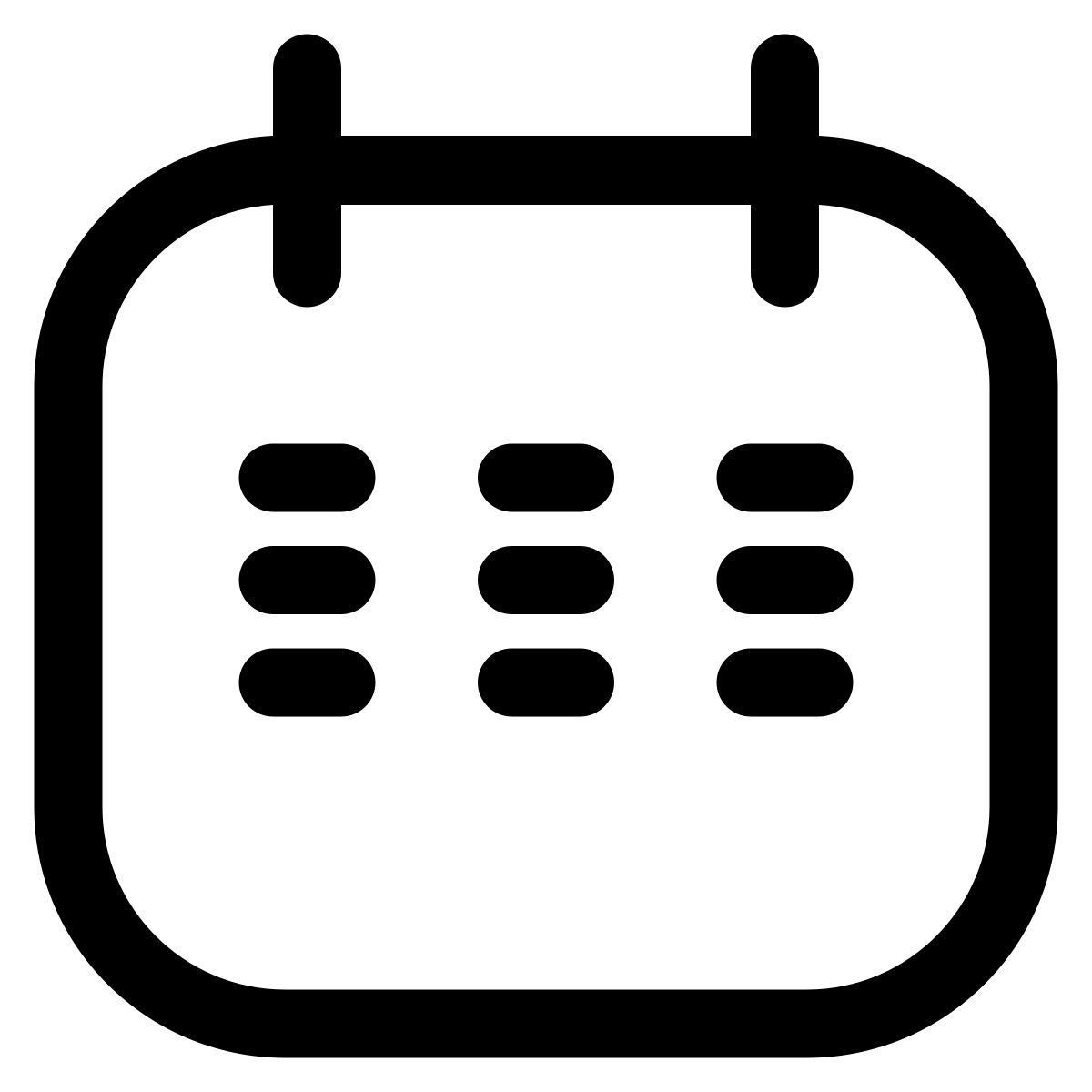 calendar icon
