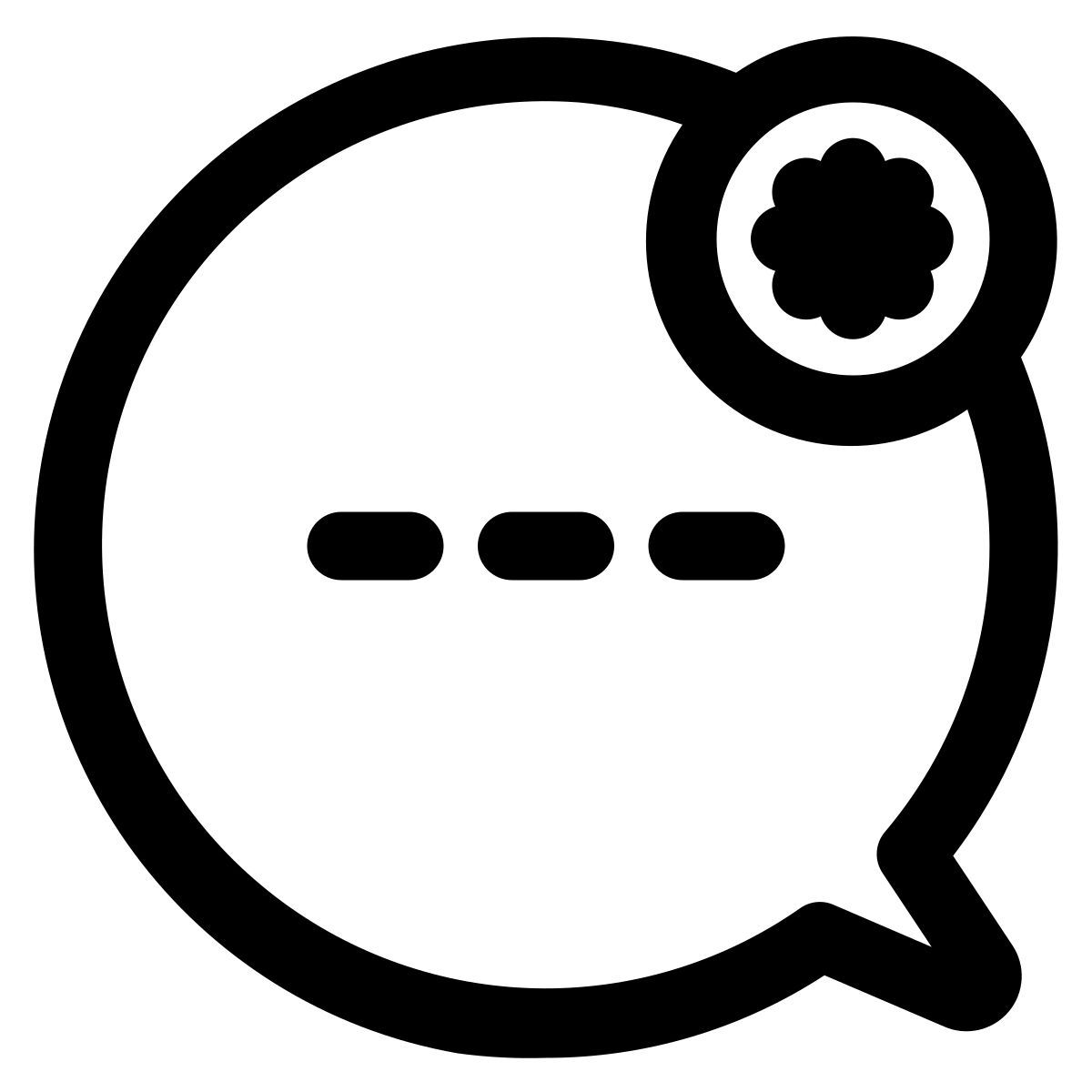 notifica chat icon