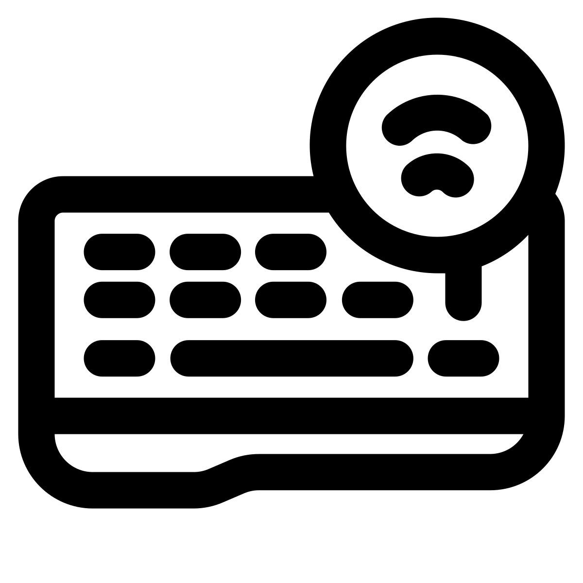 wireless keyboard icon