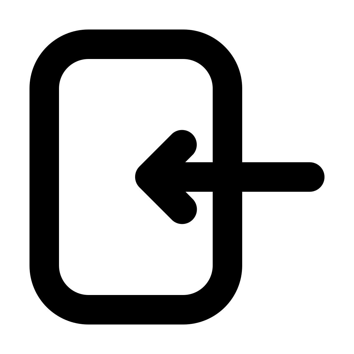 login arredondado à direita icon