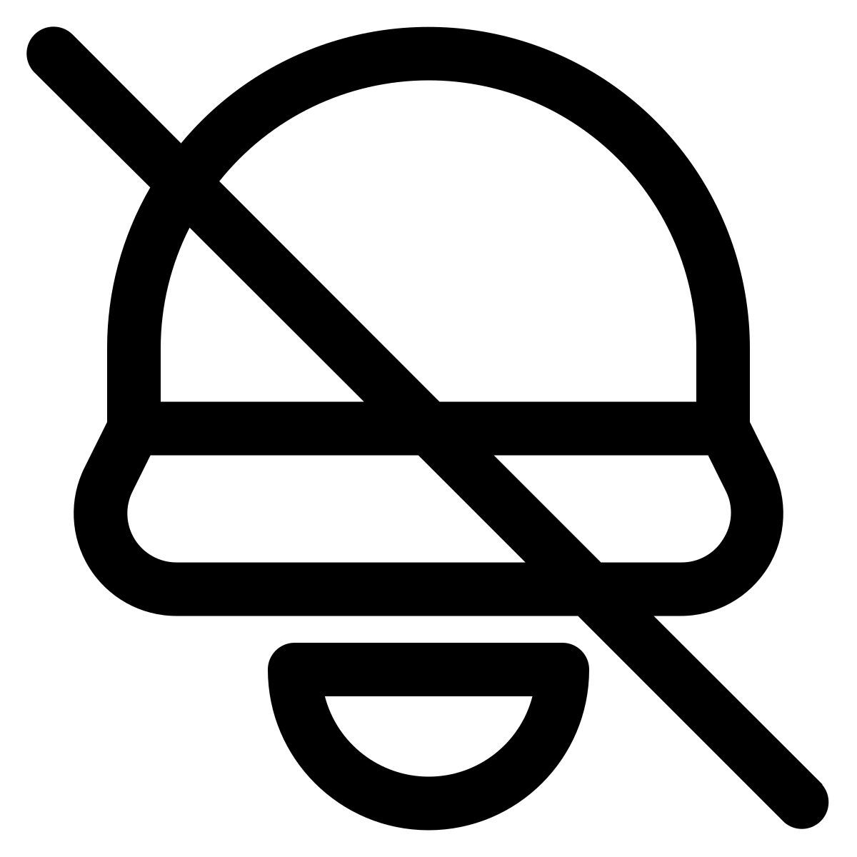 mute notifications icon