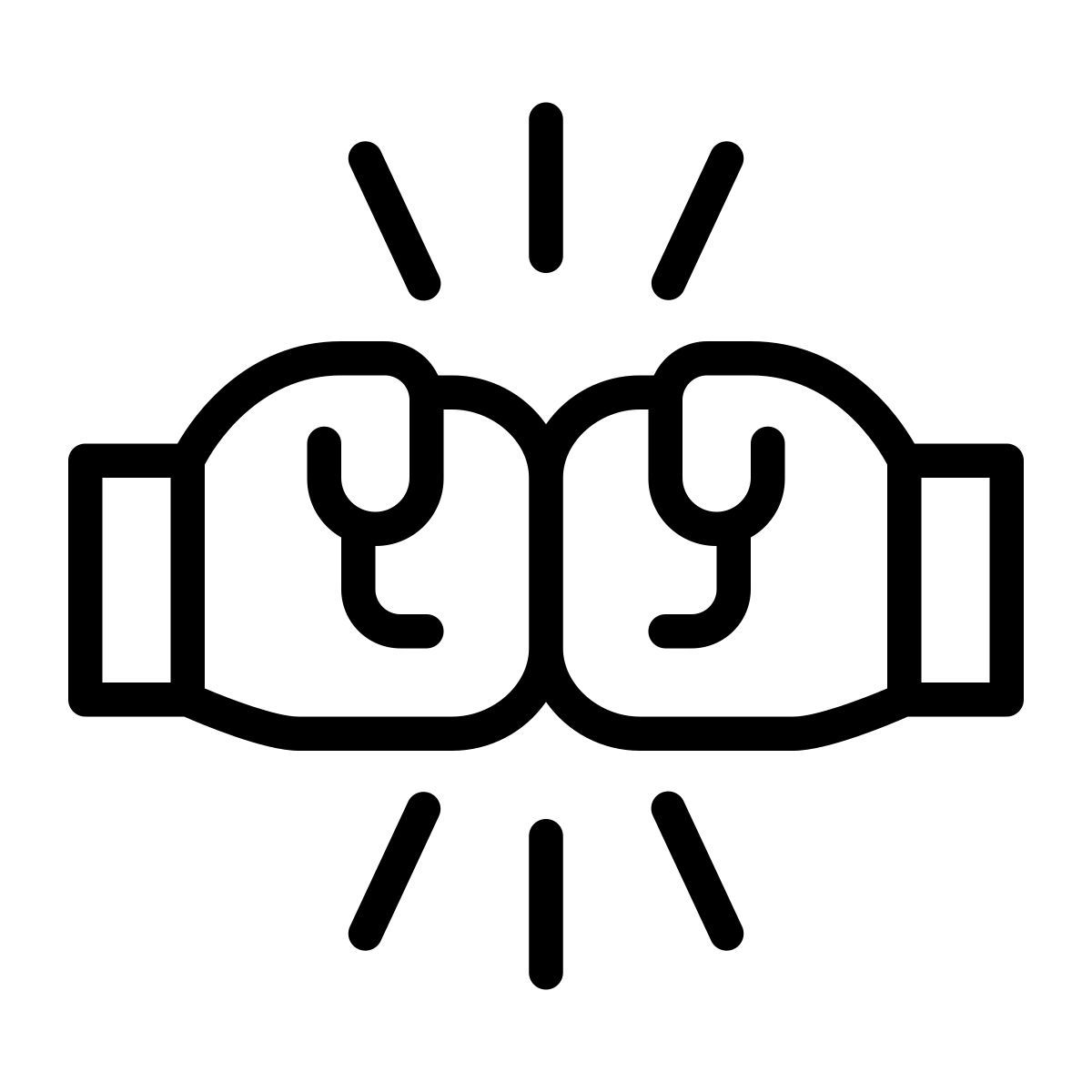 competition boxing icon
