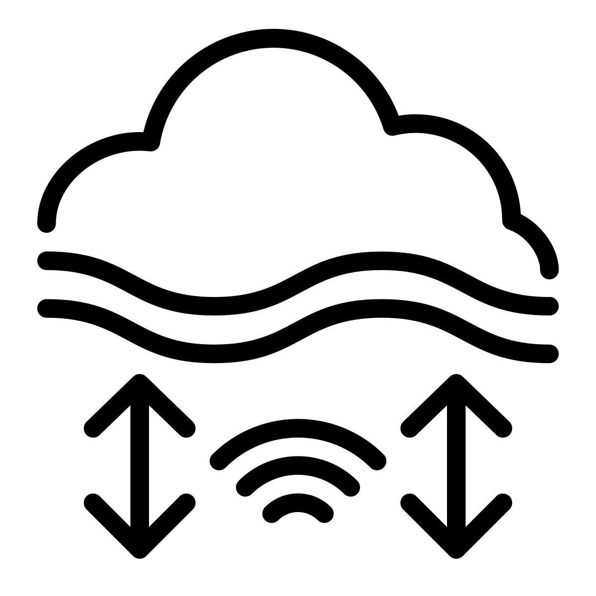 notte nebbiosa icon