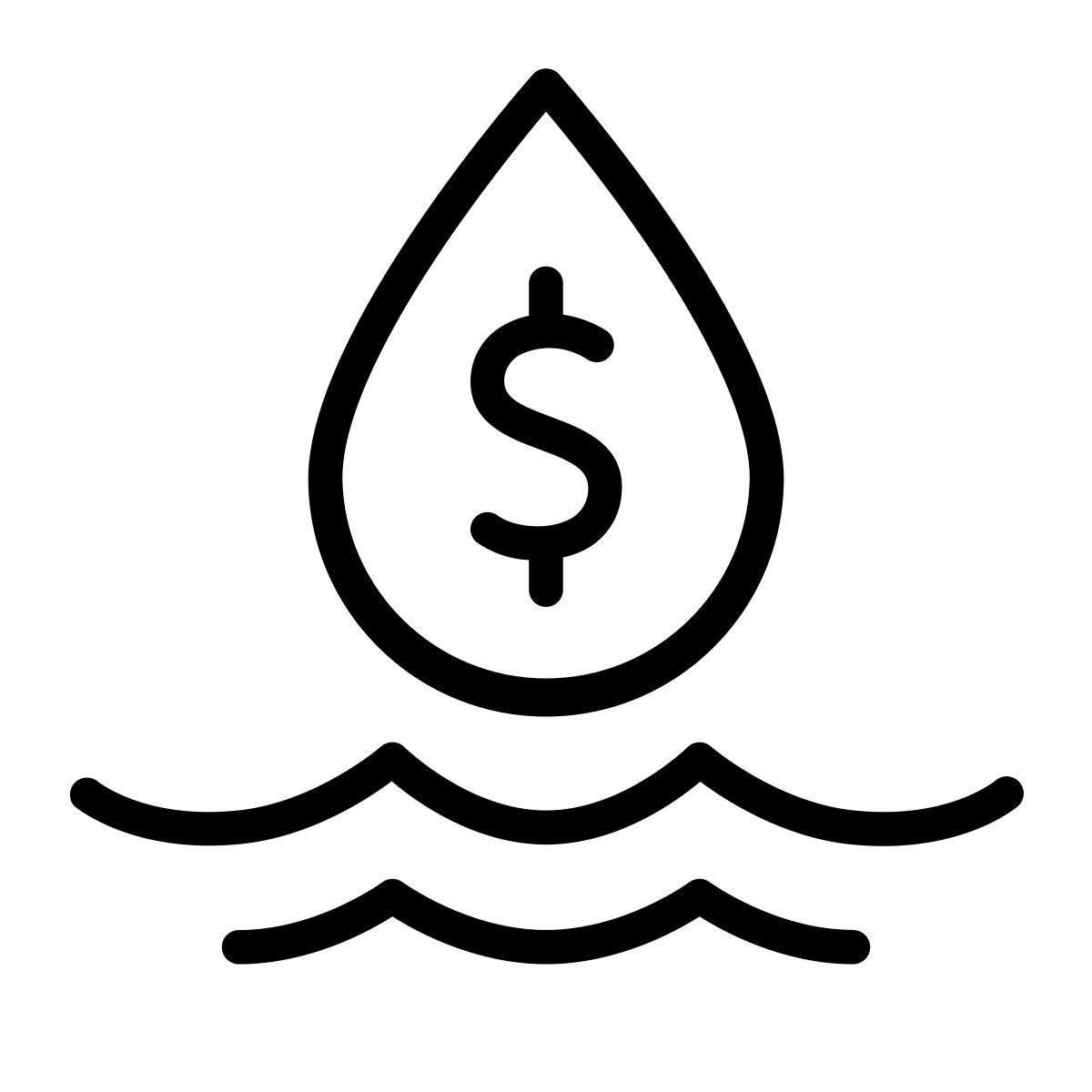 liquidity dollar icon