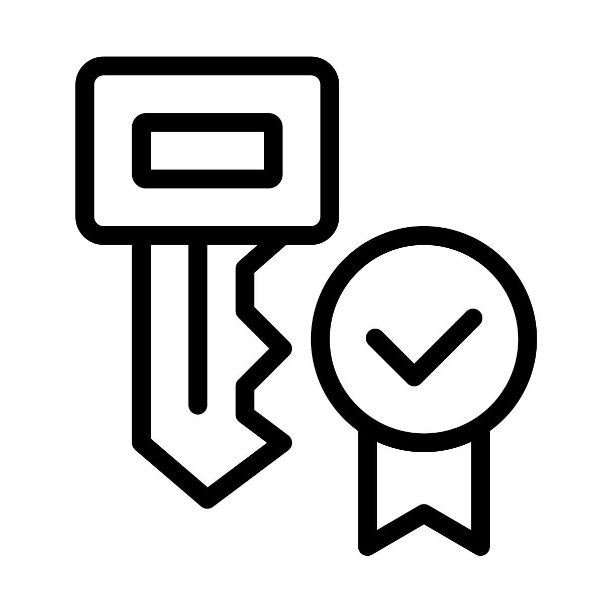proof stake key icon