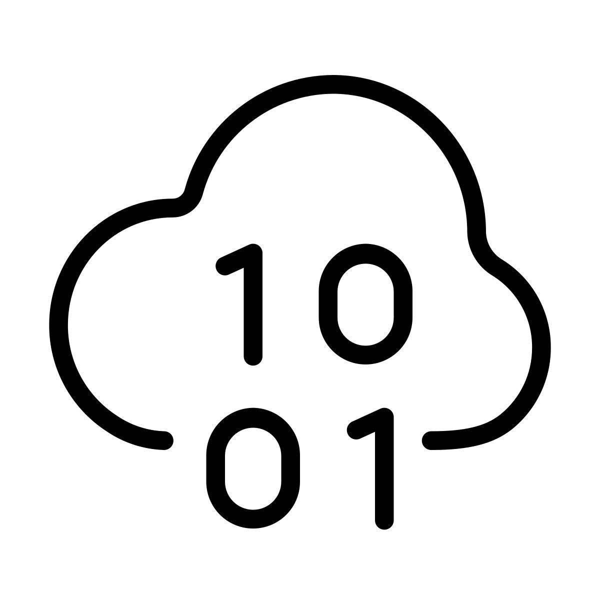 cloud data icon